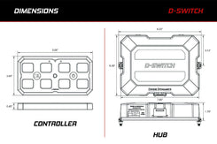 D-Switch 8-Channel Switch Panel