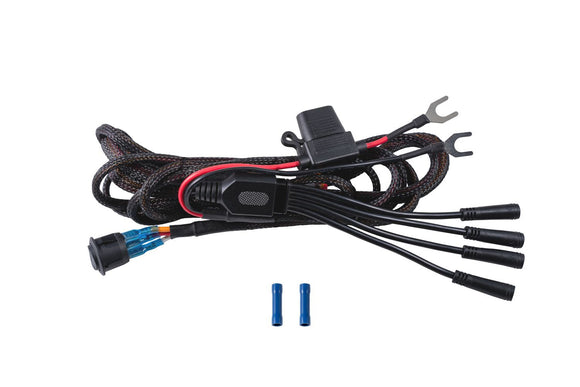 Stage Series Single-Color Rock Light M8 Wiring Harness