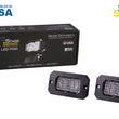 SSC2 SAE White Flush Mount LED Pod (Pair)