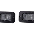 SSC2 SAE White Flush Mount LED Pod (Pair)