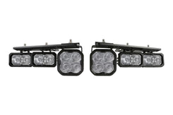 Stage Series Fog Pocket Kit (w/ Steel Bumper) | 2021+ Bronco