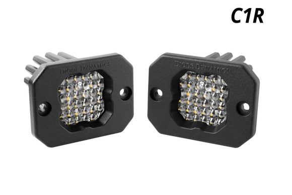 Stage Series C1R Flush Mount LED Pods (Pair)