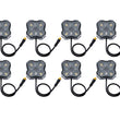 Stage Series LED RGBW Rock Light Kit (8 Pack)