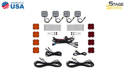 Stage Series Single-Color LED Rock Light Kit (4 Pack)
