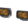 C2 2.0 Yellow Standard LED Pod (Pair)