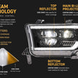 XB Evo Hybrid LED Headlights | 07-13 Toyota Tundra | 08-17 Toyota Sequoia