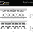 SS5 Crosslink Light Bar (for Prinsu/Sherpa Roof Racks) | 2019+ Rav4