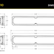 SS10 White LED Light Bar
