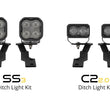 SS3/C2 2.0 LED Backlit Ditch Light Kit | 16-23 Tacoma