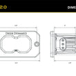 C2 2.0 Flush Mount LED Pod
