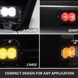 C2 2.0 Yellow Standard LED Pod (Pair)