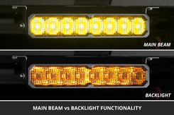 SS50 Yellow LED Light Bar