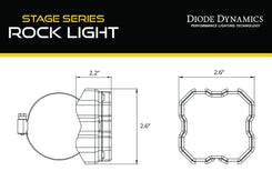 Stage Series Rock Light Tube Mount