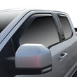 Westin 2015-2018 Ford F-150 SuperCab Wade In-Channel Wind Deflector 4pc - Smoke