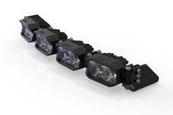 Single Row 2Banger Light Bar: 4 Pod/16"