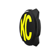 KC HiLiTES 6in. Hard Cover for Gravity Pro6 LED Lights (Single) - Black w/Yellow KC Logo