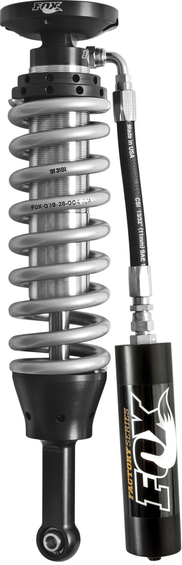 07+ Tundra w/UCA 2.5 Factory Series 6.73in. Remote Res. Coilover Shock Set / Mid-Travel - Blk
