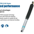 Bilstein 5100 Series 96-04 Toyota Tacoma Rear Right 46mm Monotube Shock Absorber