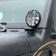 KC HiLiTES Jeep JL/JT A-Pillar Mount Light Kit w/Apollo Pro Halogen Lights 100w Spread Beam - Black
