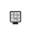 Westin LED Work Utility Light Square 4.6 inch x 5.3 inch Flood w/3W Epistar - Black