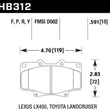 Hawk LTS Street Brake Pads