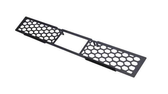 Black Stainless Steel Hex Style Lower Grille Insert w/ Adaptive Cruise Control