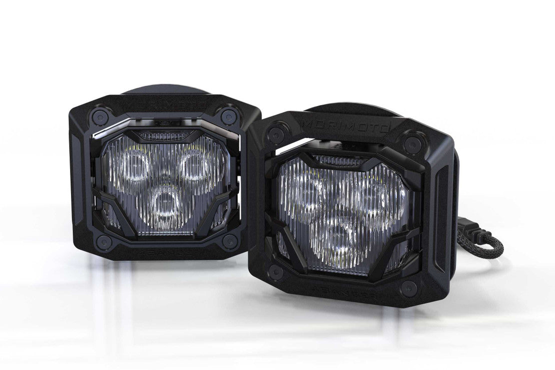 4Banger LED Pods: Flush Mount (set) Hotshot Offroad 4Banger LED Pods: Flush Mount (set) Hotshot Offroad