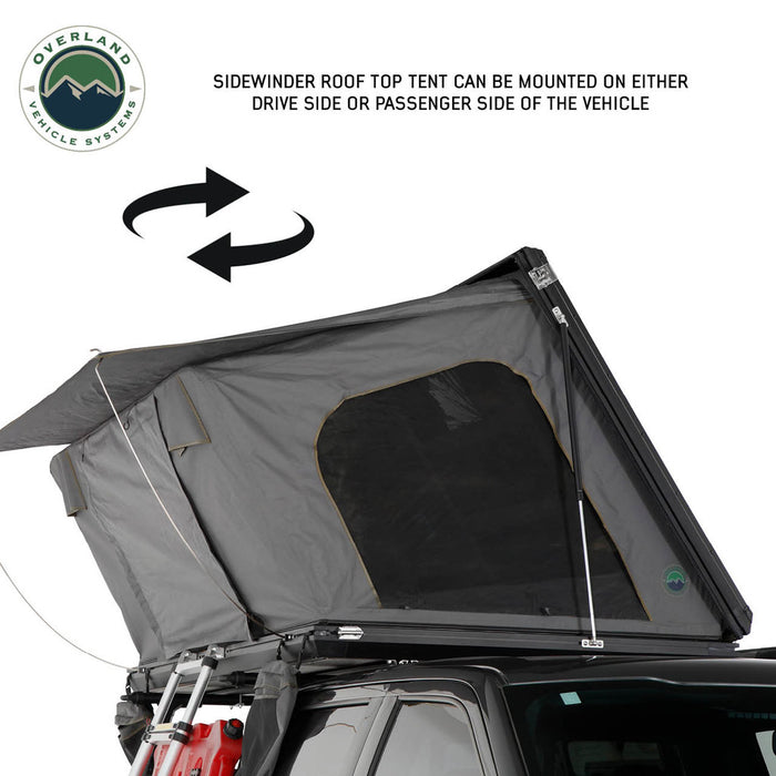 car tent side Sidewinder Aluminum Side Opening Roof Top Tent – Hotshot Offroad
