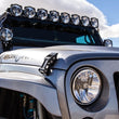 KC HiLiTES 07-18 Jeep JK (Not for Rubicon/Sahara) 7in. Gravity LED DOT Headlight (Pair Pack System)