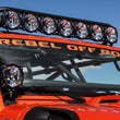 KC HiLiTES Universal 50in. Pro6 Gravity LED 8-Light 160w Combo Beam Light Bar (No Mount)