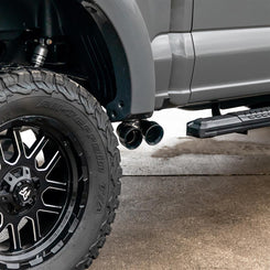 Sport Pre Tire Exit Black Tip Cat-back Exhaust | 21+ F150