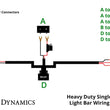 Heavy Duty Wiring Harness - Single Output