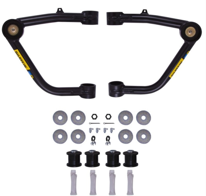 Evan-Fischer Front Control Arm Kit For 2008-2022 Toyota Sequoia & 2007-2021 Tundra – 8-Piece Set With Upper/Lower Arms & Tie Rod Ends