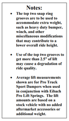 Pro-Truck Lift System (Stage 1) | 16-23 Tacoma