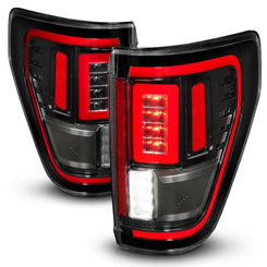 LED Tail Lights w/ Initiation and Sequential (Halogen Models w/o Blis and LED Models w/ Blis) | 2021+ F150