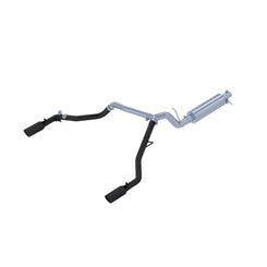 Black Series 3" Cat-Back, Dual Split Exhaust System w/ Black Tips | 19-23 Ranger